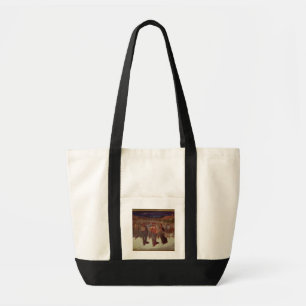 Fiumana (The Human Tide) 1895-96 (oil on canvas) Tote Bag