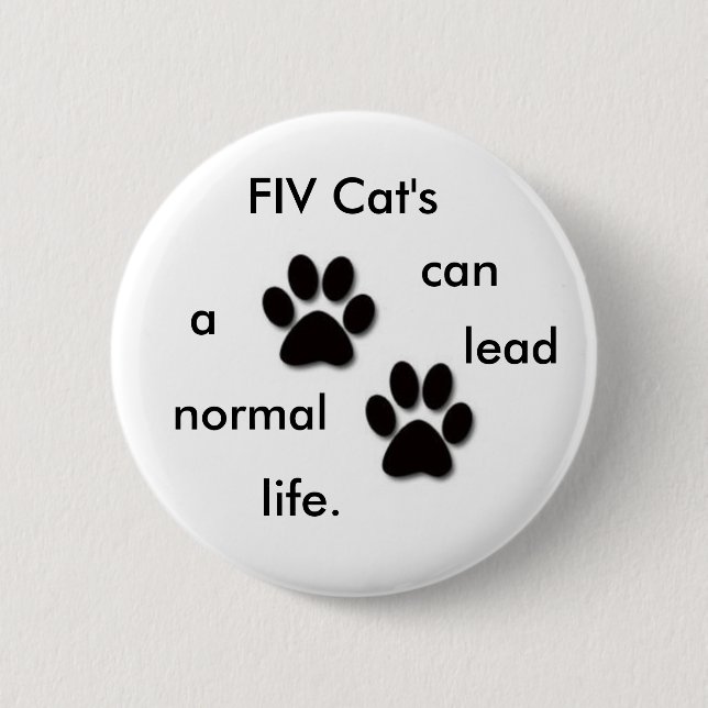 FIV Cat's badge (Front)