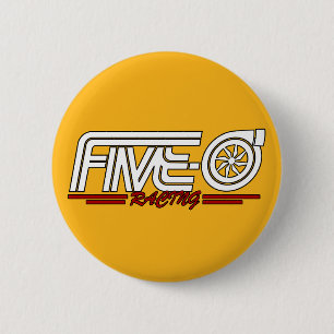 Five-0 Logo 6 Cm Round Badge