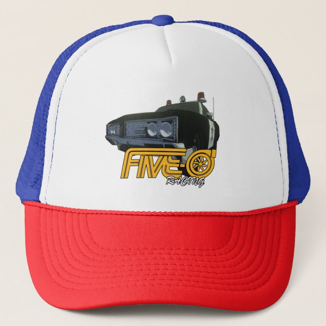 Five-0 Police Trucker Hat (Front)