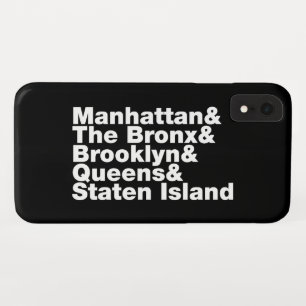 Five Boroughs ~ New York City iPhone XR Case