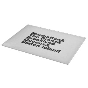 Five Boroughs ~ New York City Cutting Board