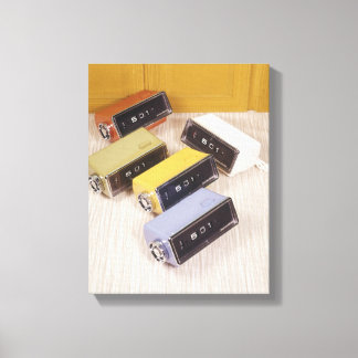 Five Clocks Canvas Print