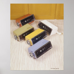 Five Clocks Poster