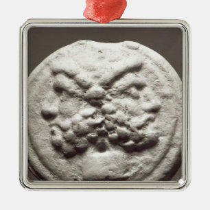 Five coins depicting Janus, Jupiter Metal Tree Decoration