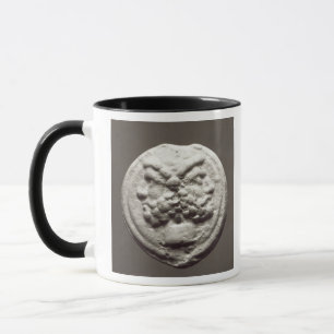 Five coins depicting Janus, Jupiter Mug