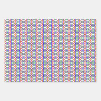 Five Colour Boogie Wrapping Paper Sheet
