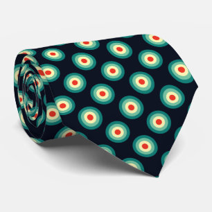 Five Colour Combo - Blue Aqua Green Yellow Red Tie