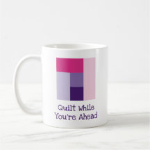 Five Colour Quilting Pun Log Cabin Quilt Block