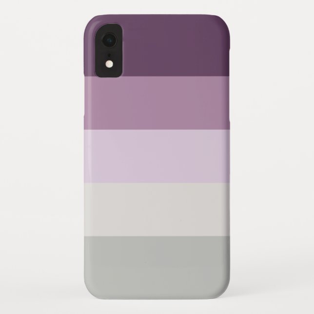 Five Colours - Blue Violet Purple Pink Grey Case-Mate iPhone Case (Back)