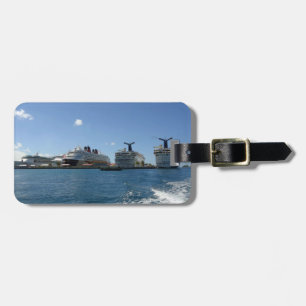 Five Cruise Ships Custom Luggage Tag
