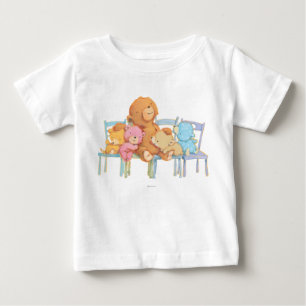 Five Cuddly and Colourful Bears On Chairs Baby T-Shirt