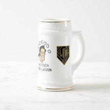 Five Dozen Ouefs Gaston/Gents FF Logo Stein
