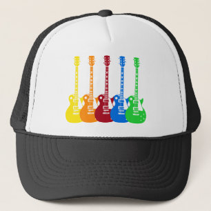 Five Electric Guitars Trucker Hat