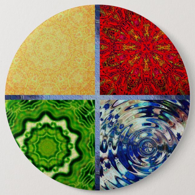Five Elements 6 Cm Round Badge (Front)