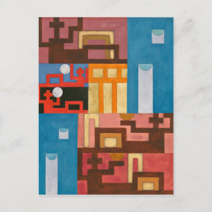 Five-Extended Figures   Sophie Taeuber-Arp   Postcard