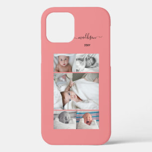 Five Family Photo Collage New Baby Case-Mate iPhon iPhone 12 Case