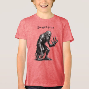 Five Flames of Yan-gant-y-tan Tri-Blend Shirt