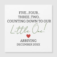 FIVE FOUR THREE TWO Counting down to pregnancy 