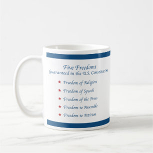 Five Freedoms Coffee Mug