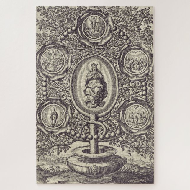 Five glorious mysteries jigsaw puzzle (Vertical)