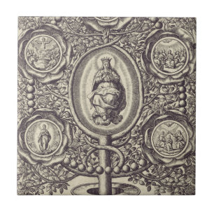 Five glorious mysteries tile