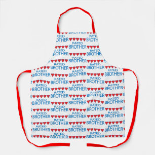 Five Heart Brother Apron