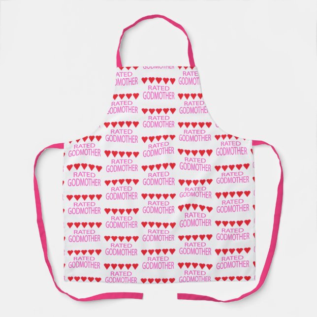 Five Heart Godmother Apron (Front)