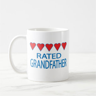 Five Heart Grandfather Coffee Mug
