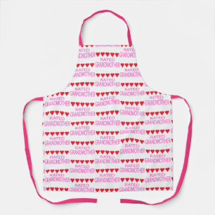 Five Heart Grandmother Apron