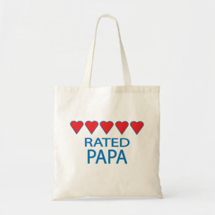 Five Heart Papa Tote Bag