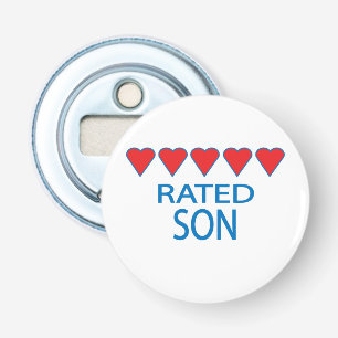 Five Heart Son Bottle Opener