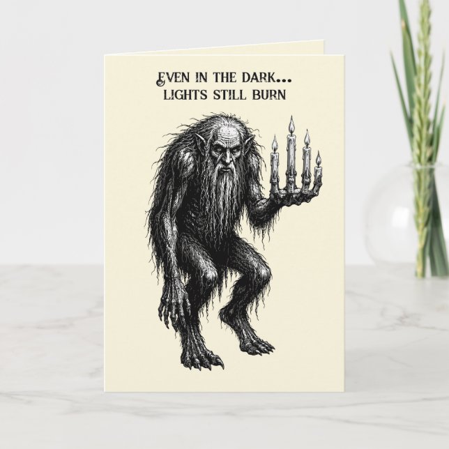 Five Lights in the Demon’s Hand Card (Front)