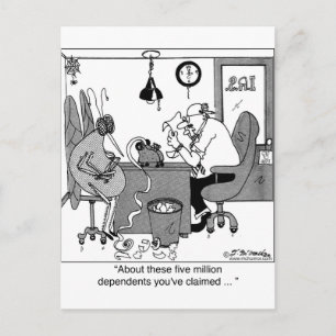 Five Million Dependants? Postcard