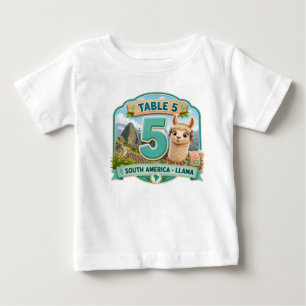 Five Months of Little Adventures milestone Baby T-Shirt