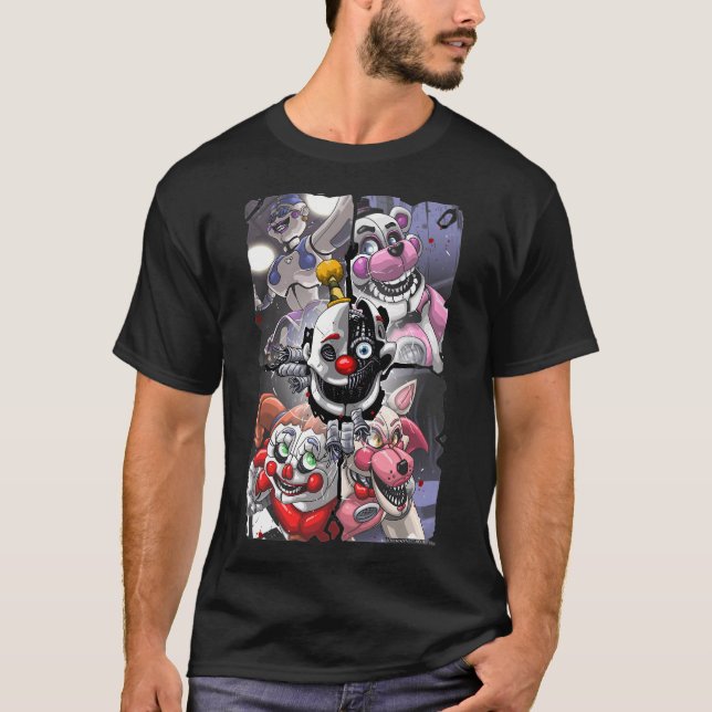 Five Nights At Freddys Sister Location T-Shirt (Front)