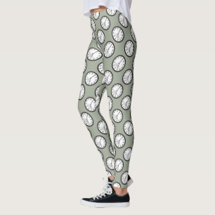 FIVE O'CLOCK CLOCK LEGGINGS