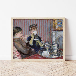 Five O'Clock Tea   Mary Cassatt Poster