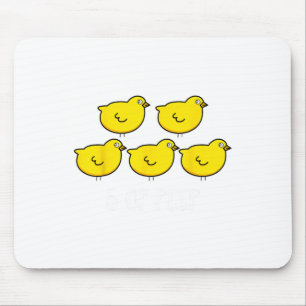 Five Of Peep Fun Respiratory Therapist Therapy Ven Mouse Mat
