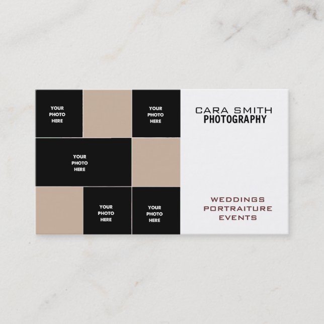 Five Photo Business Card (Front)