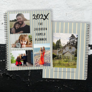 Five Photo Custom Family Planner