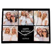 Five Photo Grid | Black Happy Birthday