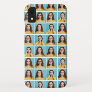 Five Photo or Selfie Collage iPhone XR Case