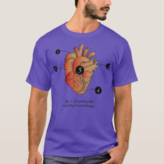 Five Point Palm Exploding Heart Technique T-Shirt
