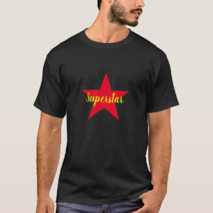 Five-pointed red [custom color & text] star T-Shirt