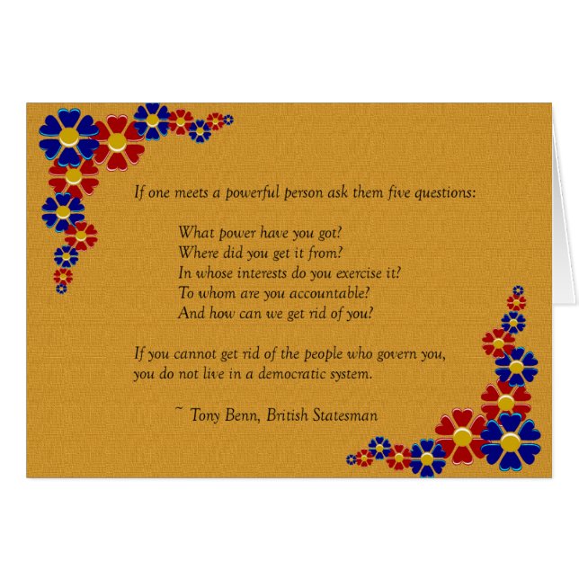 Five Questions to Ask a Powerful Person (Front Horizontal)