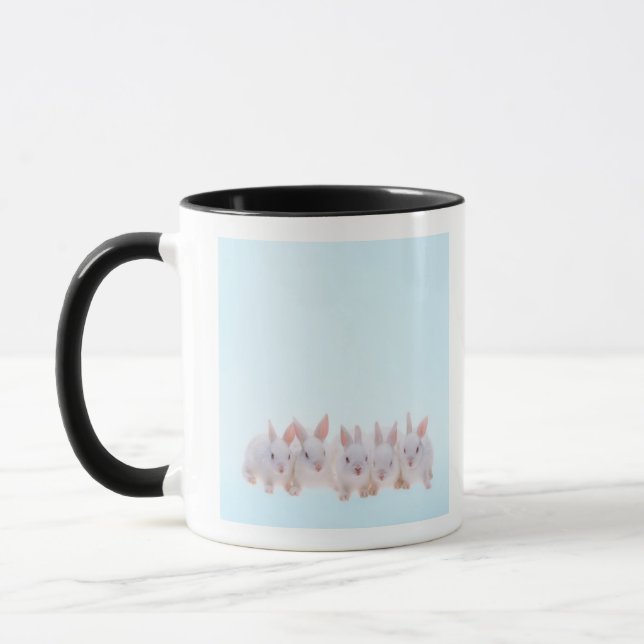 Five Rabbits Mug (Left)