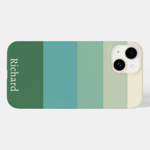 Five Shade Green Block  Case-Mate iPhone 14 Case