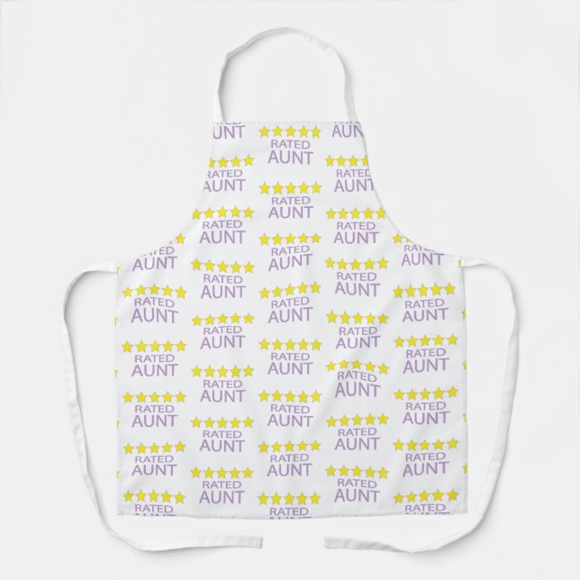 Five Star Aunt Apron (Front)