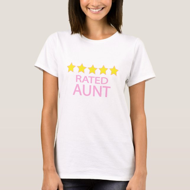 Five Star Aunt T-Shirt (Front)